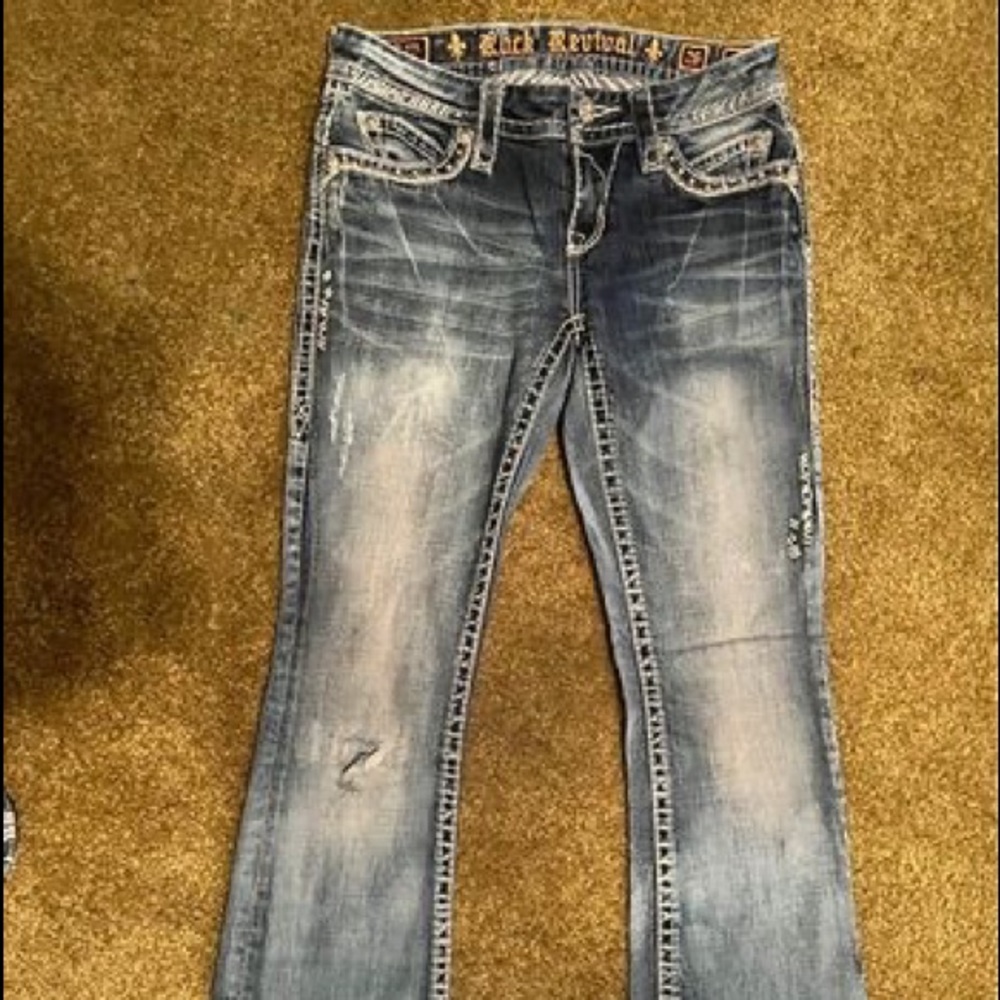 Size 26 women Rock Revival. Excellent condition.